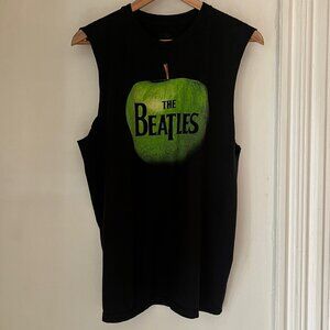 The Beatles, Apple Logo  cut-off t-shirt